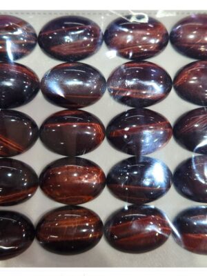 [CAB-Oval] Red Tiger Eye